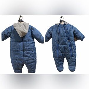 Ben Sherman Fleece Lined Snowsuit | 6–9M | Winter One-Piece
